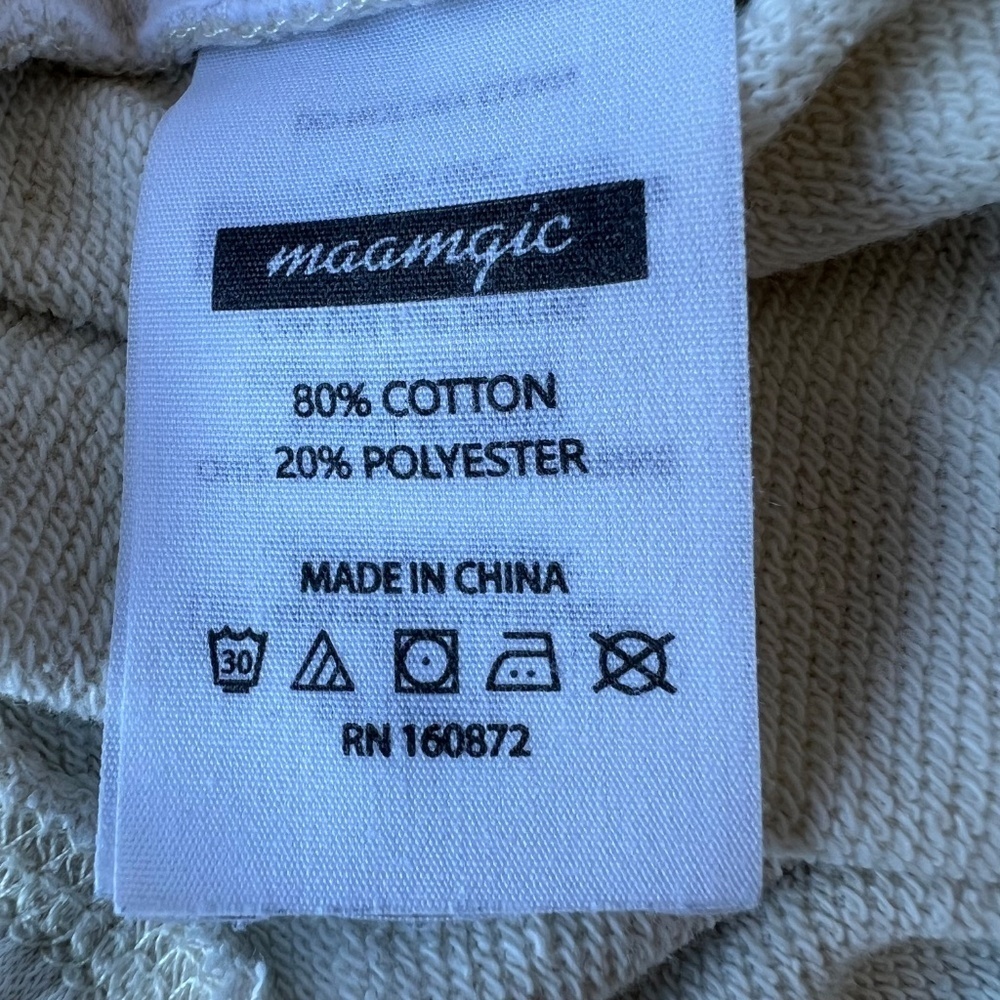 *FIRM PRICE* Maamgic KnitCozy Knitted Casual Shorts 5.5 inseam - Picture 11 of 12